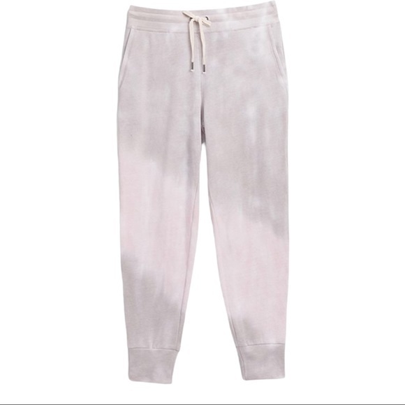 SPLENDID Tie Dye Jogger Pants -Grey Pink - NWT - Size Small - Picture 3 of 4